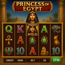 PIP Casino - Princess of Egypt spilleautomat
