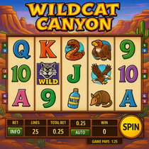 PIP Casino - Wildcat Canyon spilleautomat